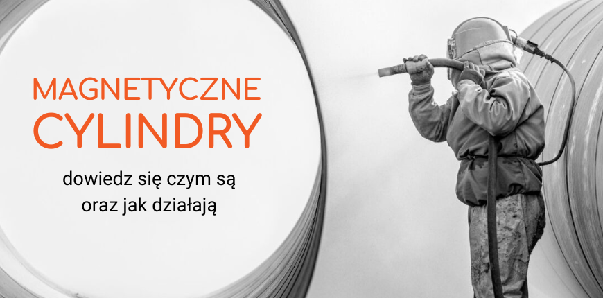 Cylindry magnetyczne w śrutowaniu